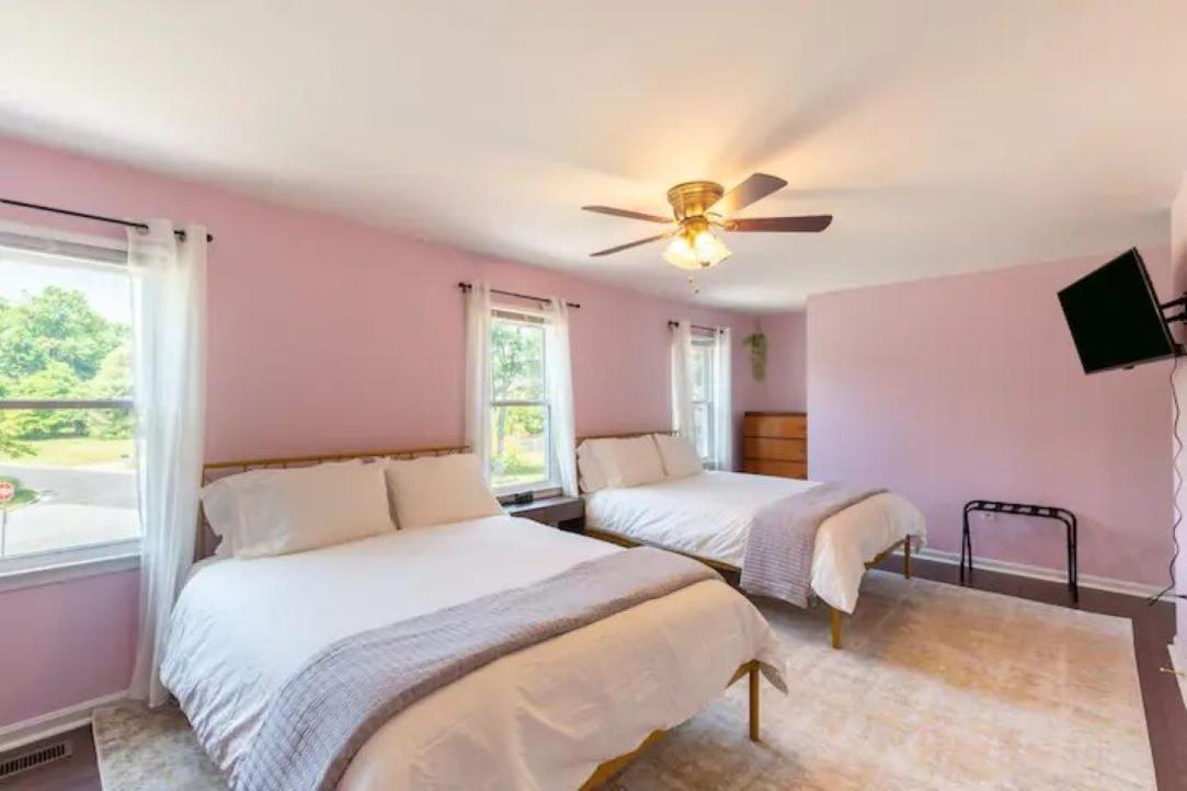 Lrge 5 Bedroom 9 Beds Near Dc-Pool, Hot Tub, Gym, Game Rm, Fire Pit Bowie Zewnętrze zdjęcie