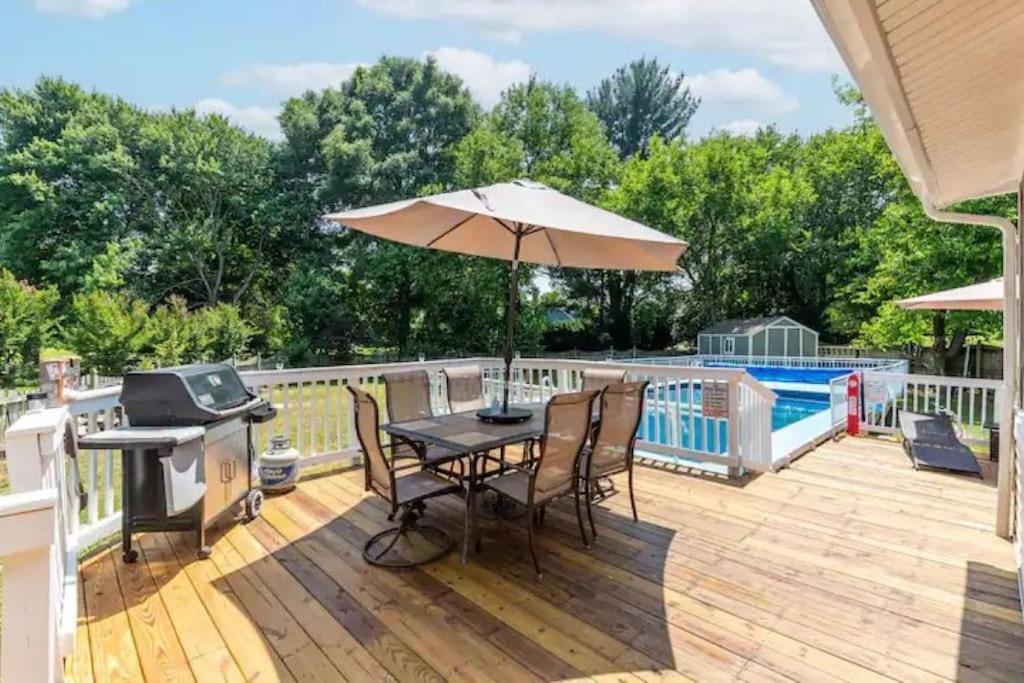 Lrge 5 Bedroom 9 Beds Near Dc-Pool, Hot Tub, Gym, Game Rm, Fire Pit Bowie Zewnętrze zdjęcie