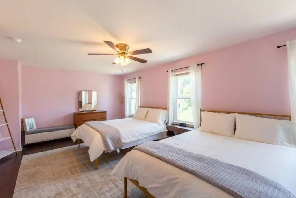 Lrge 5 Bedroom 9 Beds Near Dc-Pool, Hot Tub, Gym, Game Rm, Fire Pit Bowie Zewnętrze zdjęcie